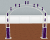 Purple Candle Archway