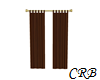 French Brown Curtains