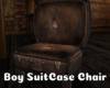 *Boy SuitCase Chair