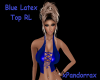Blue Latex Top RL