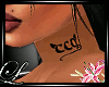 Chanetell's Neck Tattoo