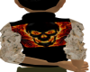 Flaming Skull Vest/Shirt
