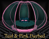 Teal&Pink Swing Bed