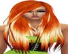 Very Long Fire Red Hair