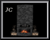 JC~Stone Fireplace