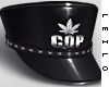 ! L! Pot Cop . PVC Hat