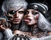 W-Horror Couple Cutout 2