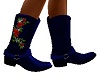 blue rose cowgirl boots