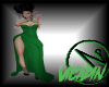 Emerald Glitter Gown