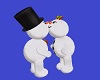 Kissing Snowfolk