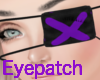 FOX purple eye patch
