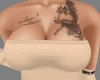 sw Cream Strapless Dress