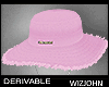 Pink Canvas HAT F️