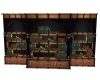 Wood Panel Bookshelf