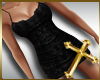 (A) Snake Dress Black