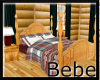 Log Cabin Cuddle Bed 