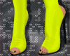 oXo Yellow Heels