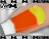 Candy Corn Fingernails