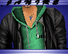 [JA] Leather Green Jacke