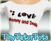 I Love Mom N Dad Kids T