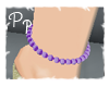 <Pp> Purple Pearls Ankle