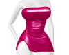 Hot Pink Latex Dress