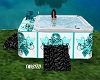 Teal PCOS Hot Tub
