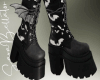 Bats dark boots