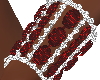 diamonds bracelet red L