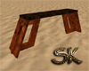 (SK)Wood Bench Derivable