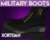 *LK* Military Boots Blac