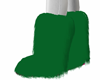 ALA Furry Boots Green