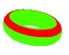 red green playful tube