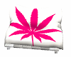 Pink Leaf Chill Chair