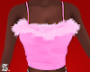 Pink Cami Fur Top