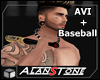 Avi + Baseball  Stone