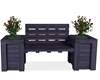 Bench with rose