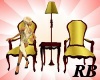[rb]antique gold chairs