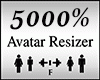 Avatar Scaler 5000% F/M