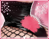 𝓼. pink bunny tail