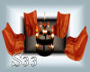 S33 Orange Pillow Set
