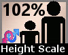 Scale Height 102% F A