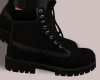 E* Black Winter Boots