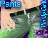 Worn Green Jeans