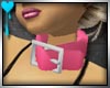 D~Belt Collar: Pink