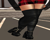 THIGH HIGH BLACK BOOTS