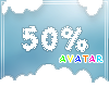 50% avatar scaler M/F