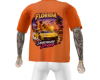 Pack Life Fl Orange Top
