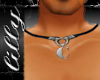 Leather necklace C