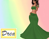 Rainbow Dress - Green